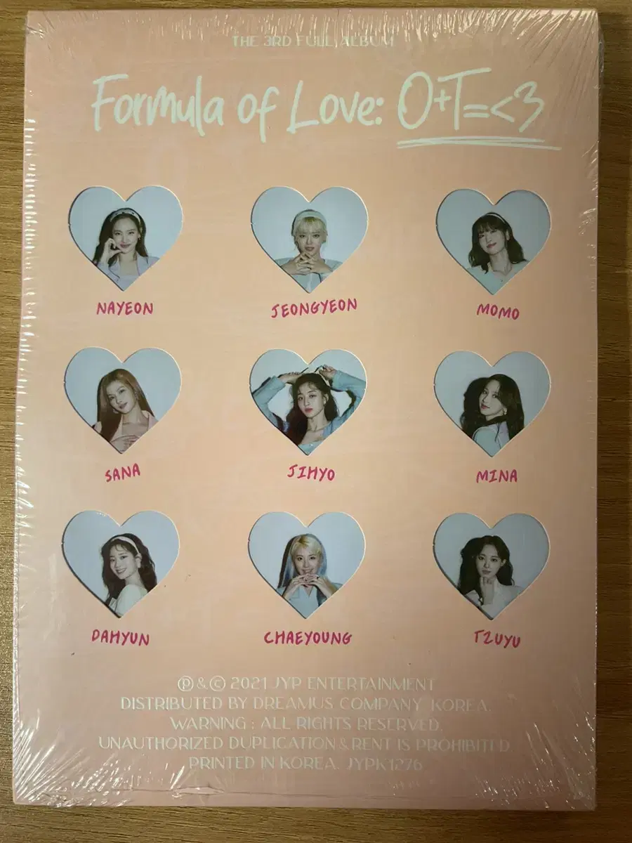 트와이스 (TWICE) - Formula of Love OT3 FULL